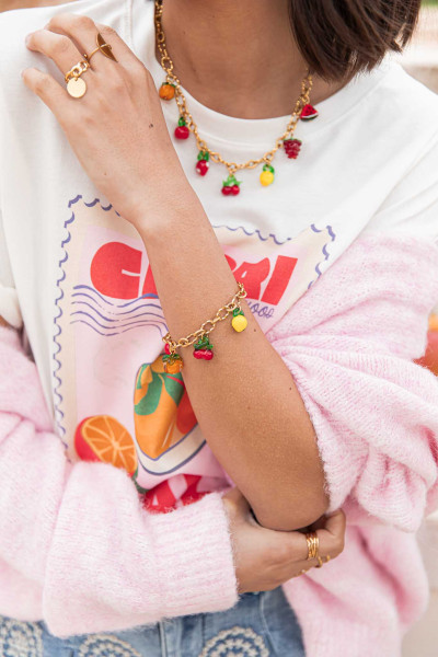 DINI Doré - Bracelet Charms