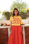 AMOR Jaune - T-Shirt Amour