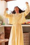 ABSA Jaune - Maille Crochet