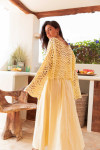 ABSA Jaune - Maille Crochet