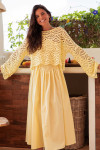 ABSA Jaune - Maille Crochet