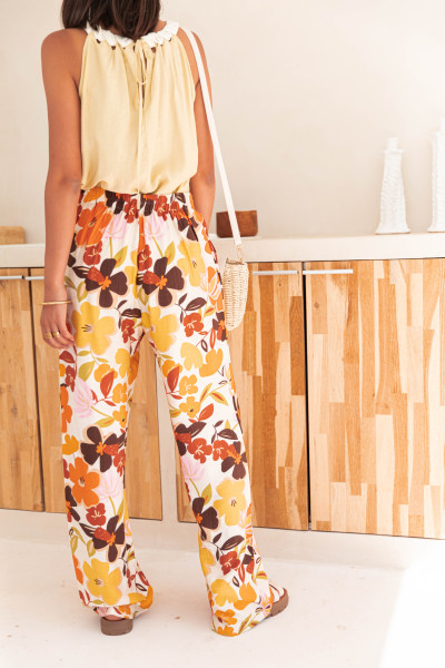 LIAM Multicolore - Pantalon Imprimé