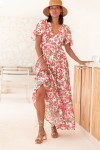 ALEXIE Rose - Robe Longue