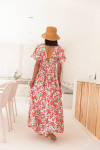ALEXIE Rose - Robe Longue