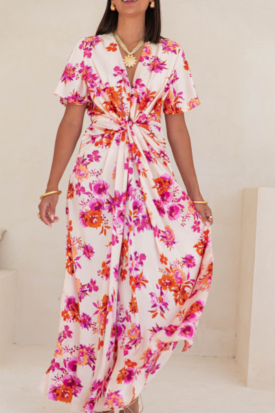 CLAIRE Fleurie - Robe Longue
