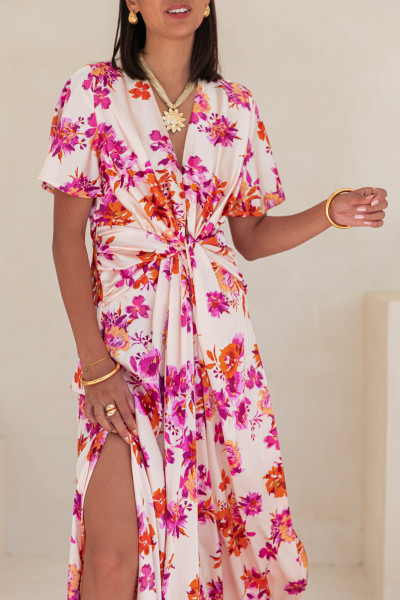 CLAIRE Fleurie - Robe Longue