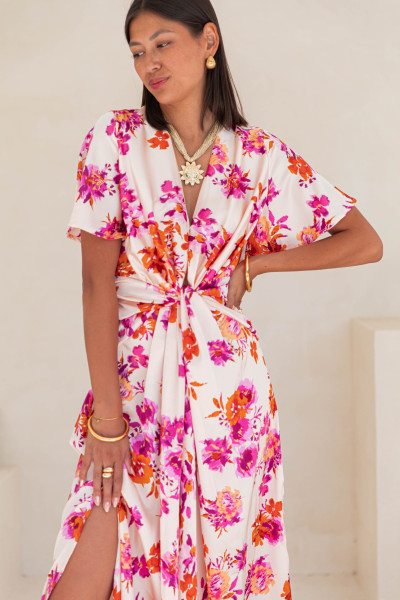 CLAIRE Fleurie - Robe Longue