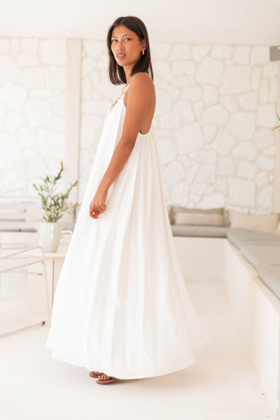 KETTY Blanche - Robe Longue