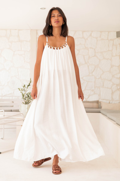 KETTY Blanche - Robe Longue