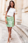 ROXY Verte - Jupe Sequins