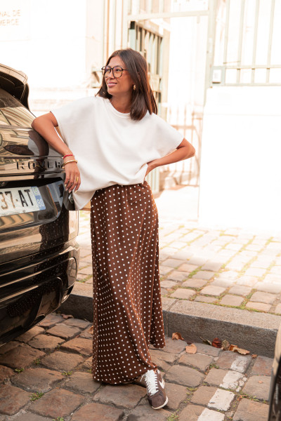 KATE Beige - T-Shirt Oversize