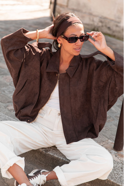 MARLOW Chocolat - Veste...