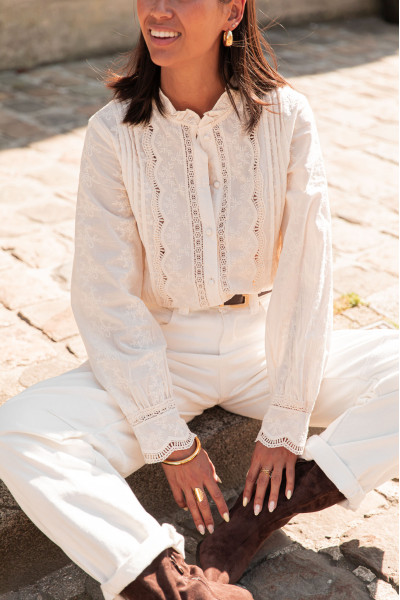 BÉVERLY Écrue - Chemise...