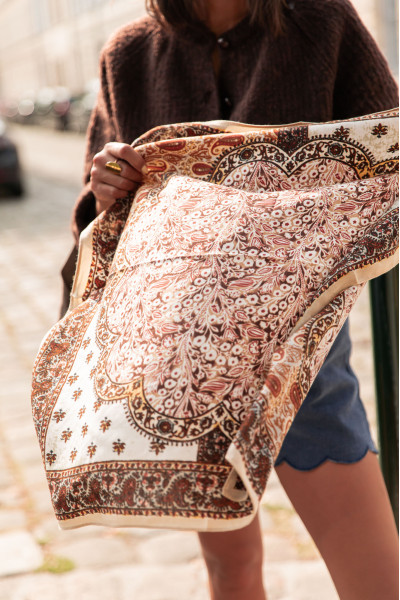 STINSY Beige - Foulard Carré