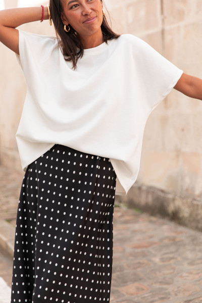 KATE Blanc - T-Shirt Loose