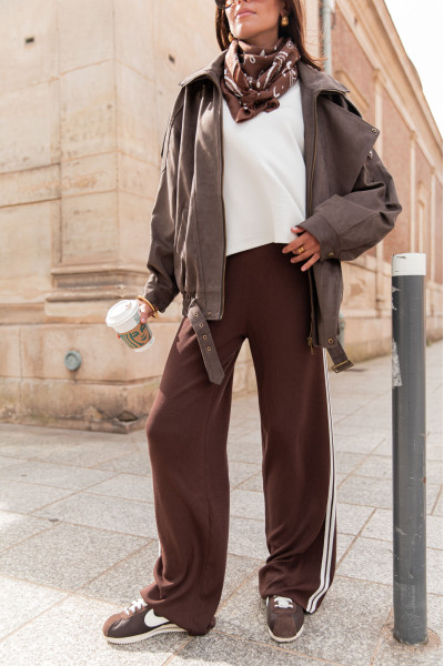 FÉLIX Chocolat - Jogging Maille