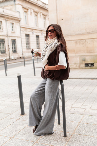 FRANTZ Écrue - Écharpe Bandana