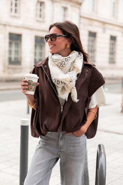 FRANTZ Écrue - Écharpe Bandana