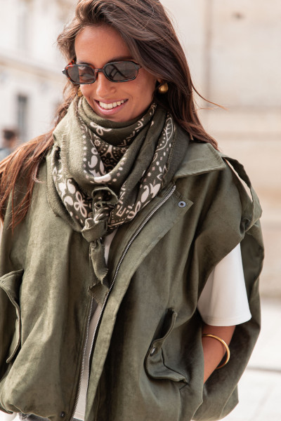 GAT Kaki - Écharpe Bandana