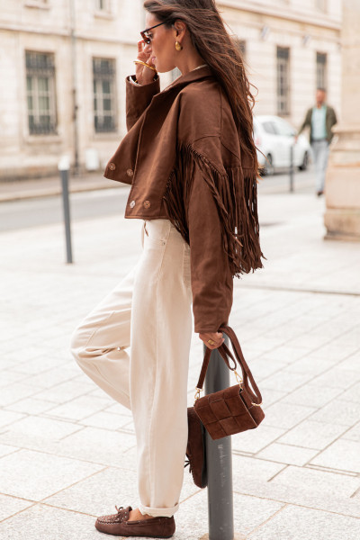 DAISY Écru - Jean Mom