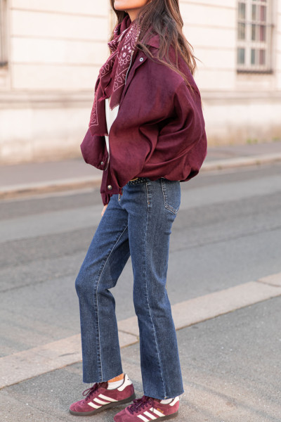 DERBY Bleu - Jean Torsadé