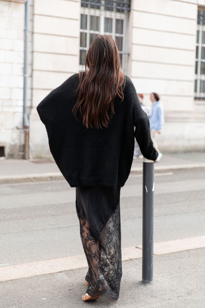 JILL Noir - Pull Oversize