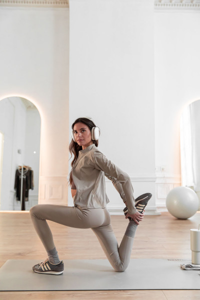 FLOW Taupe - Legging Gainant