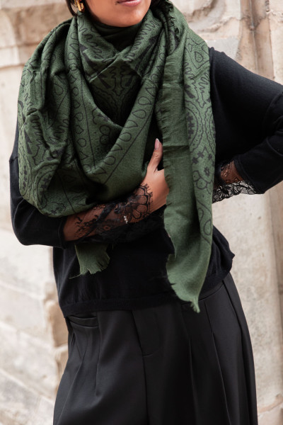 MILI Kaki - Écharpe Bandana