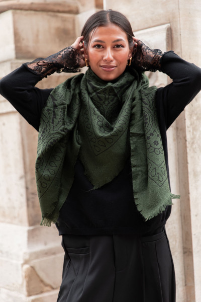 MILI Kaki - Écharpe Bandana