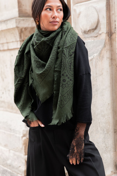 MILI Kaki - Écharpe Bandana