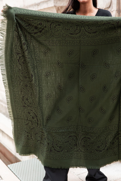 MILI Kaki - Écharpe Bandana