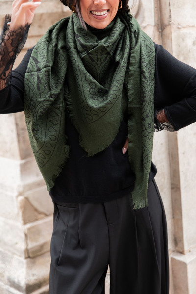 MILI Kaki - Écharpe Bandana