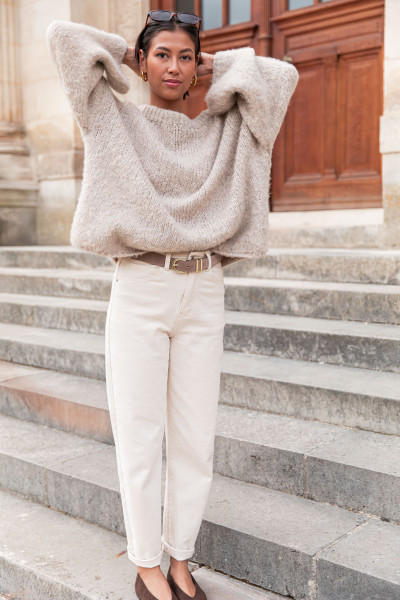 ISAAC Beige - Pull Loose