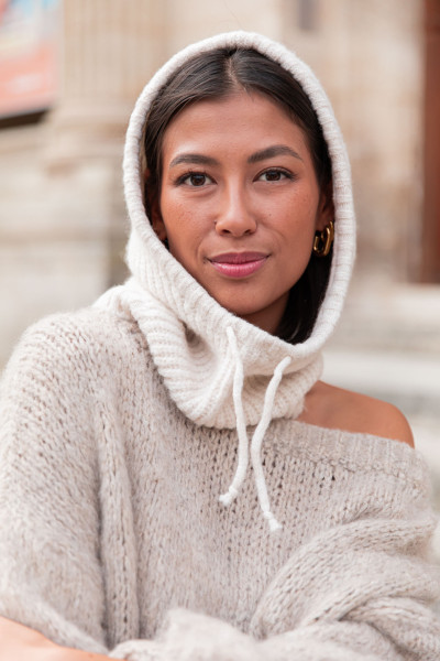 MOKA Beige - Cagoule