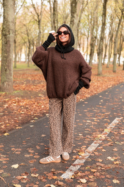ALEX Chocolat - Pull Oversize