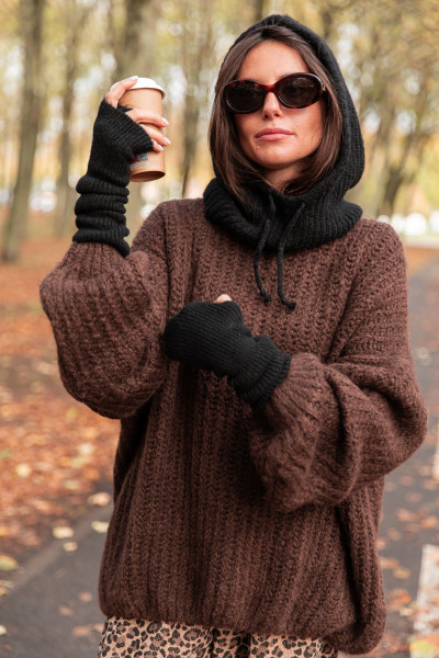 CRISTAL Noires - Mitaines