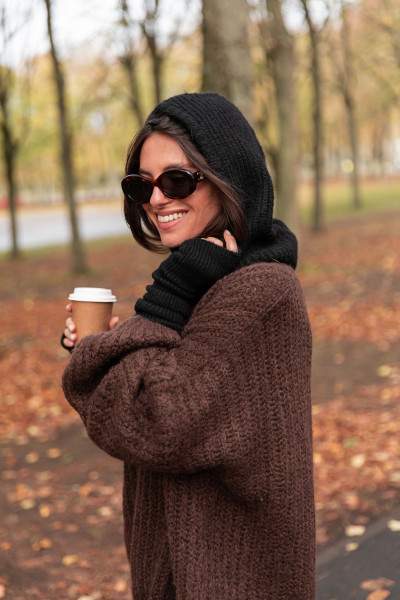 CRISTAL Noires - Mitaines