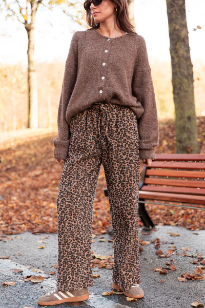 GIACOMO Léopard - Pantalon...