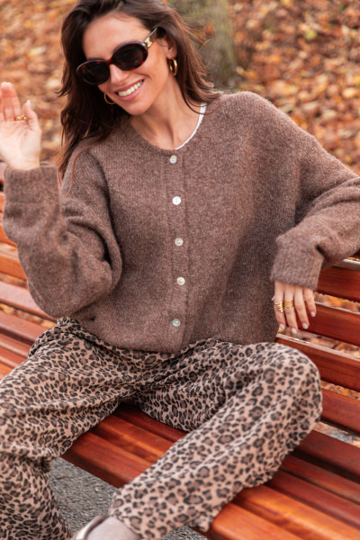 ALI Noisette - Gilet Laine