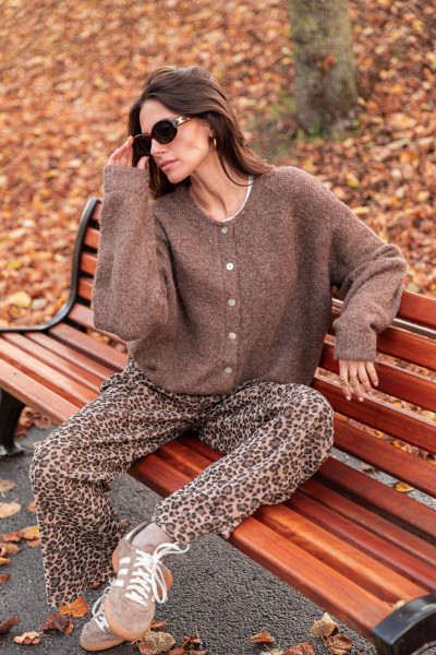 ALI Noisette - Gilet Laine