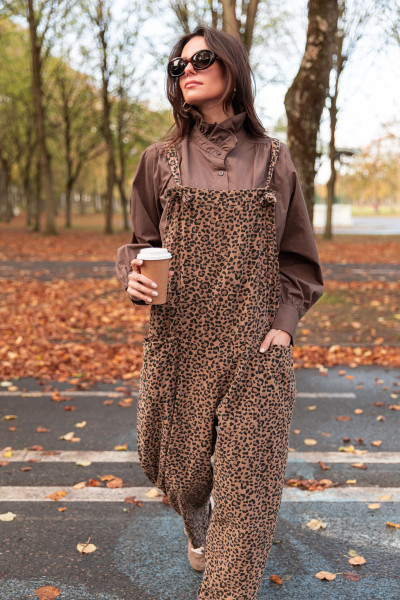 PHILIPINE Chocolat - Chemise Oversize