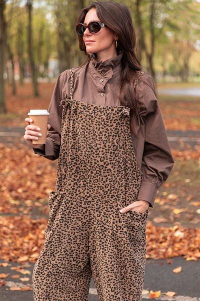 PHILIPINE Chocolat - Chemise Oversize