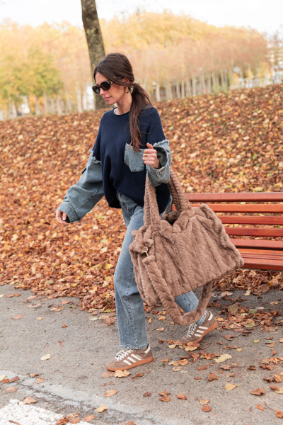 CLARICE Bleu - Pull Denim