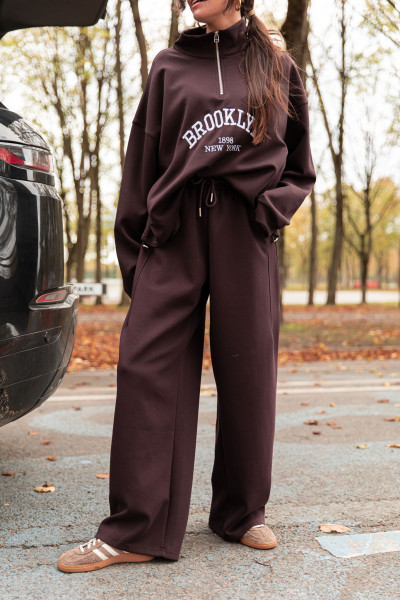 HARLEM Choco/Prune - Jogging Large