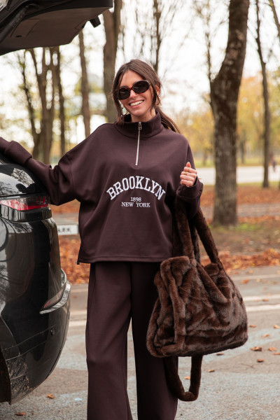 BROOKLYN Choco/Prune -...