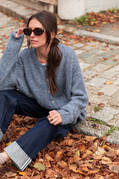 ALI Denim - Gilet Laine