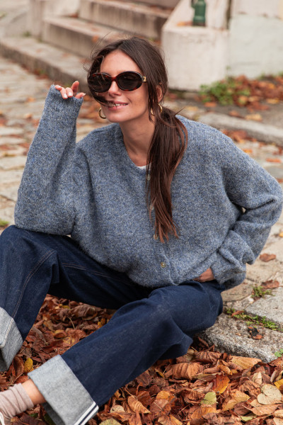 ALI Denim - Gilet Laine