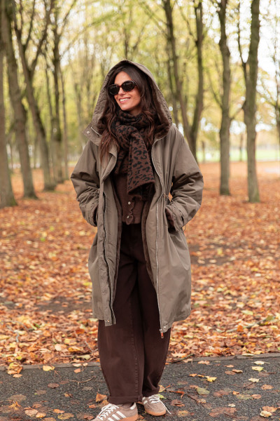 ALFIE Kaki - Parka Déperlante