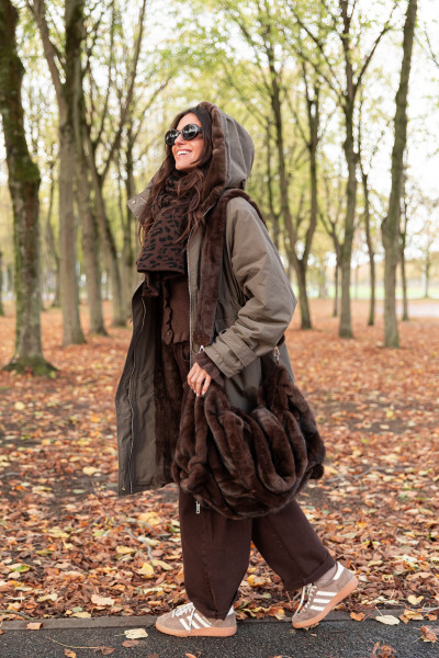 ALFIE Kaki - Parka Déperlante