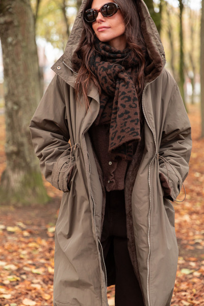 ALFIE Kaki - Parka Déperlante